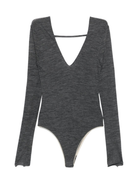 Body per donna ALYSI grigio con scollo a V 165434 A5209 AN ALYSI 