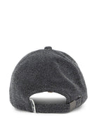Berretto da baseball per bambino Karl Lagerfeld Kids grigio ricamato Z31198 016 KARL LAGERFELD KIDS 