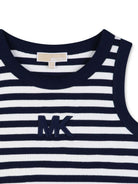 Canotta per bambina Michael Kors Kids multicolore con design a righe R30609 849 MICHAEL KORS KIDS 