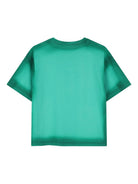 T-shirt per bambino The Marc Jacobs Kids verde con dettaglio logo W60769 73D THE MARC JACOBS KIDS 