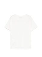 T-shirt per bambino Paolo Pecora Kids bianco con maniche corte PP4222 GESSO PAOLO PECORA KIDS 