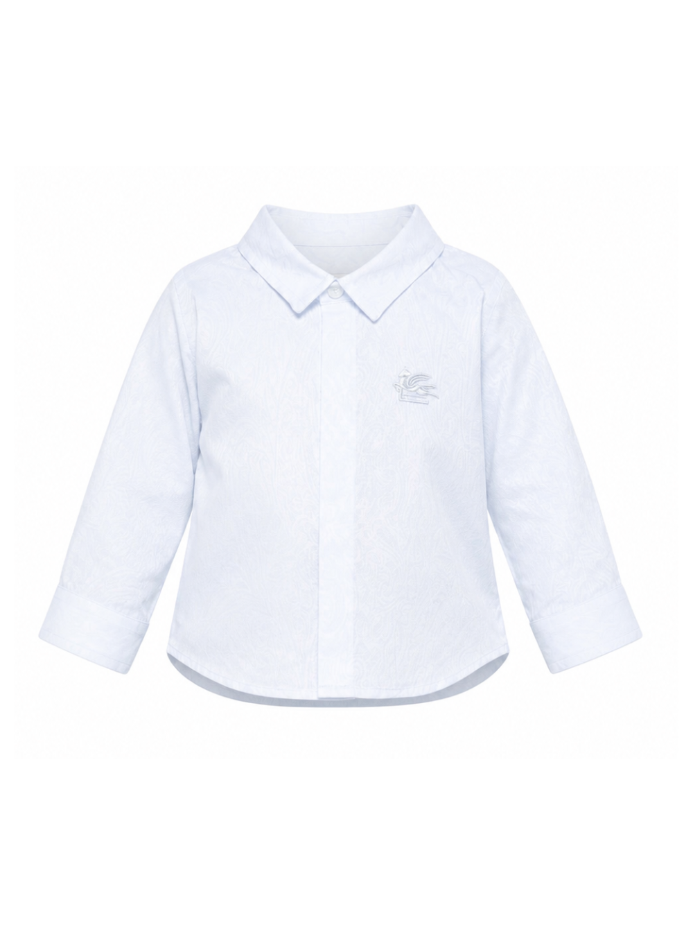 Camicia per neonato Etro Kids bianca con colletto classico GW5500 P0472 600 ETRO KIDS 