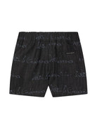 Bermuda con logo per neonato Dolce & Gabbana Kiids blu con tasca posteriore sagomata L13Q60 LDC87 S9000 DOLCE & GABBANA KIDS 