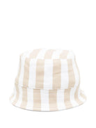 Cappello a pescatore per neonato Boss Kids beige con design a righe J53097 249 BOSS KIDS 