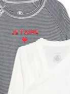 Set tutine e doudou per neonati Petit Bateau multicolor con design a righe A0F6G 00 PETIT BATEAU KIDS 