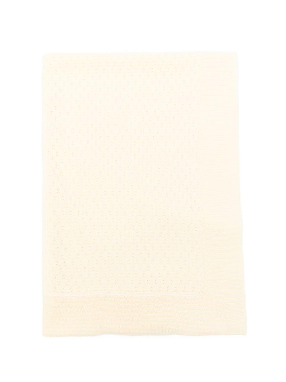 Coperta per neonati Paz Rodriguez gialla con lavorazione a maglia 031-123521 0501 PaZ RODRIGUEZ 