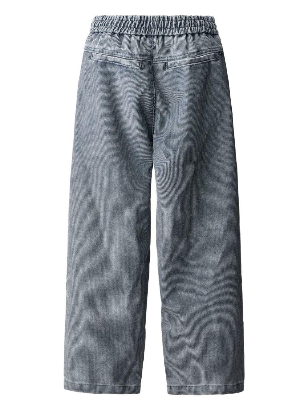 Pantaloni Aster per bambino Molo blu con vita con coulisse elasticizzata 1W25I101 5565 MOLO 