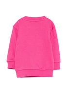 Felpa per bambina John Richmond Junior fucsia con logo sul davanti RIP26036FE FUCHSIA PURPLE JOHN RICHMOND KIDS 