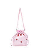 Borsa per bambina Monnalisa rosa con chiusura a coulisse 79G001 7066 0091 MONNALISA KIDS 