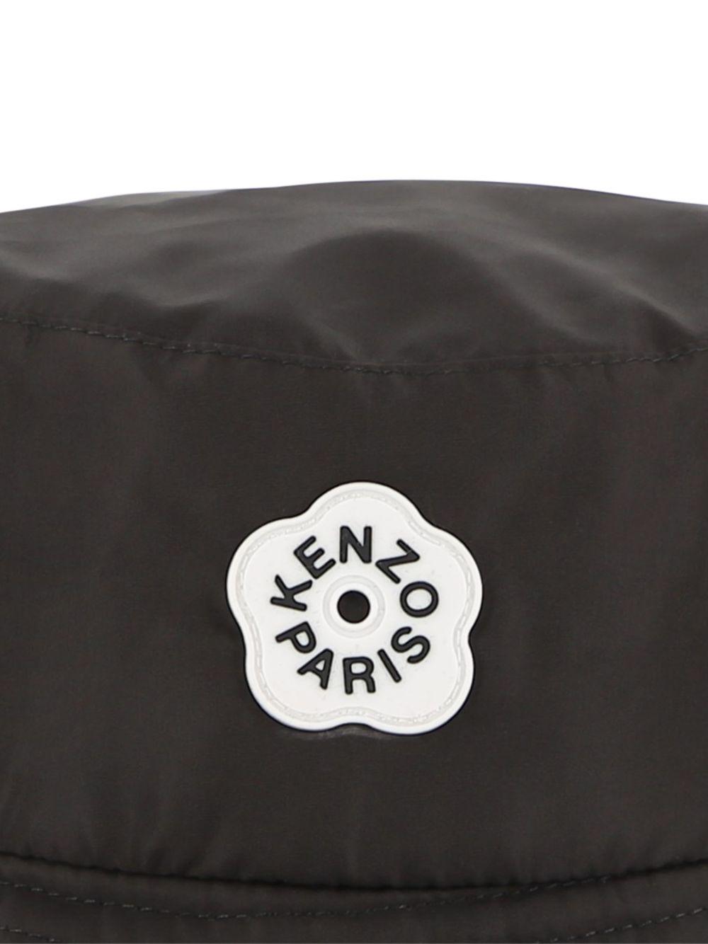 Cappello per bambino Kenzo Kids nero con dettaglio logo K61834 095 KENZO KIDS 