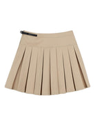 Minigonna per bambina Givenchy Kids beige con plissé H30972 20P GIVENCHY KIDS 