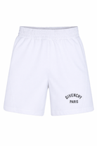 Shorts per bambino Givenchy Kids bianco con tasca posteriore applicata H31100 10P GIVENCHY KIDS 