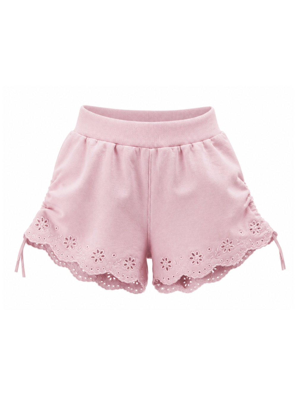 Shorts per bambina Monnalisa Kids  rosa con coulisse 17G401 7014 0090 MONNALISA KIDS 