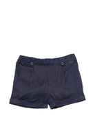 Shorts per neonato Tartine & Chocolat blu scuro in lino CC26001 04 TArtine & Chocolat KIDS 
