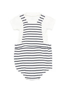 Set t-shirt e tutina per neonato Petit Bateau multicolore con design a righe A0EZ3 01 PETIT BATEAU KIDS 