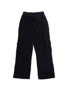 Pantaloni sportivi Big Bookish per bambina Off-White Kids neri con logo sul davanti 44GCH00BS26F001 001 OFF WHITE KIDS 