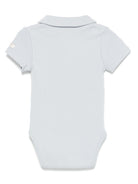 Body per neonato Donsje Moli azzurro con colletto stile polo 3031500 00060 DONSJE KIDS 