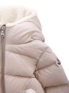 Piumino per neonati Moncler Enfant Bluma rosa con cappuccio K29511A00011597YF 268 MONCLER ENFANT 