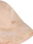 Set abito e cappellino per neonata Chloé Kids rosa con ricamo floreale C20920 43J CHLOE' KIDS 