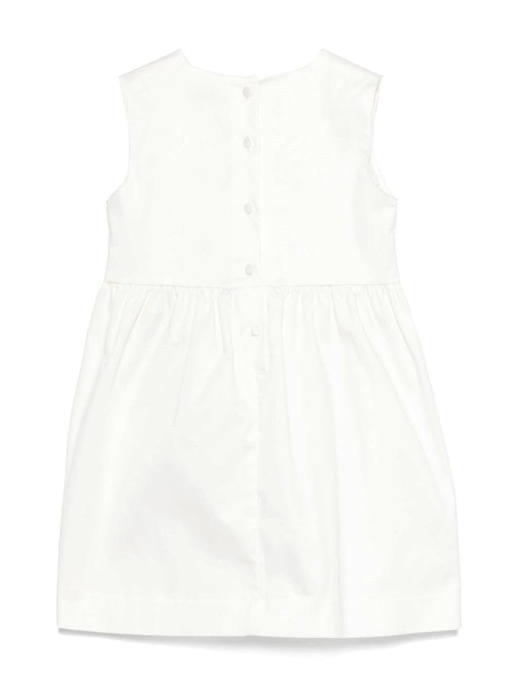 Abito per bambina JESURUM BABY Zoe bianco con scollo rotondo ZOE VAR.47 JESURUM KIDS 