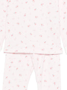 Pigiama per bambina Petit Bateau rosa con stampa floreale all-over A0FP9 01 PETIT BATEAU KIDS 