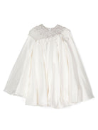 Abito con decorazione di cristalli MA FW24 G19 IVORY MAISON AVA 