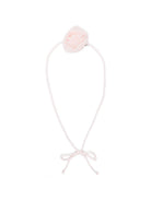 Collana choker per bambina Alberta Ferretti Kids rosa con dettaglio fiore R9G001 7140 0013 ALBERTA FERRETTI KIDS 