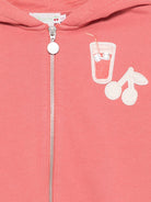 Felpa per bambina Bonpoint rosa con dettagli ricamati S06GSWK00005 128 BONPOINT KIDS 