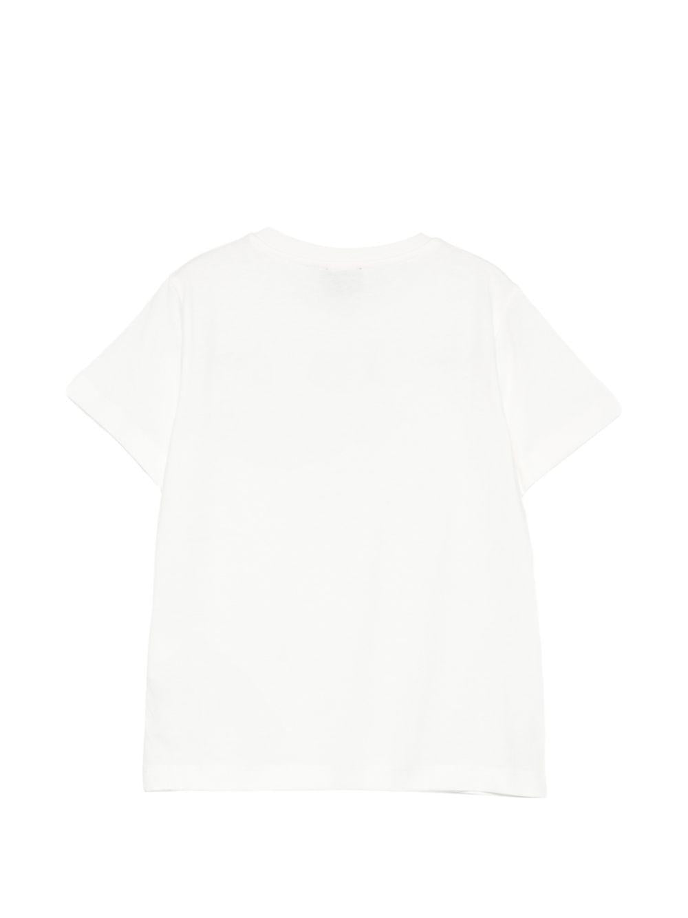 T-shirt per bambino Fay Kids bianca con taschino sul petto FY8P51 Z3708 101 FAY KIDS 