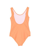 Costume intero da bambina Missoni Kids arancione con stampa logo MYCA69 Z0559 473 MISSONI KIDS 