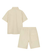 Completo per bambino Givenchy Kids beige con colletto a punta H31086 23G GIVENCHY KIDS 