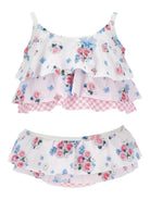 Bikini per neonata Monnalisa multicolore con motivo a fiori 39G022 7053 9990 MONNALISA KIDS 