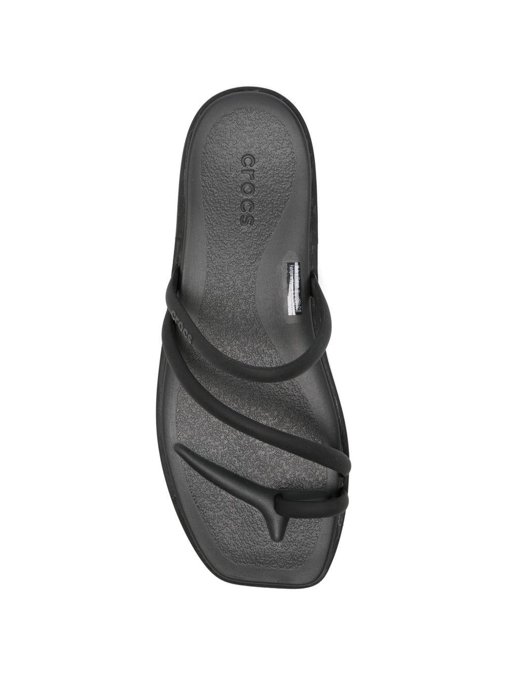 Infradito Miami per donna Crocs nero con dettaglio ad incrocio 209862 BLK CROCS KIDS 