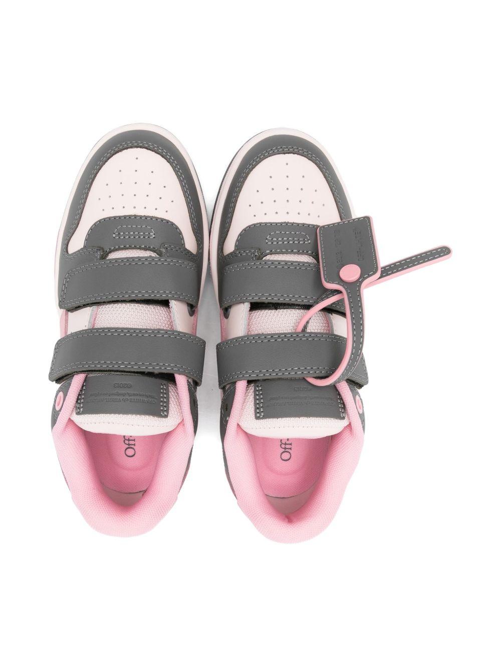 Sneakers per bambina Off-White Kids multicolore con dettaglio etichetta con logo OGIA005F25LEA001 3083 OFF WHITE KIDS 