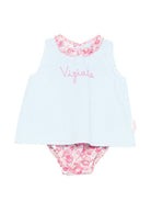 Abito per neonata Abbie MC2 Saint Barth Kids multicolore con stampa floreale ABB0002 03256L MC2 ST. BARTH KIDS 