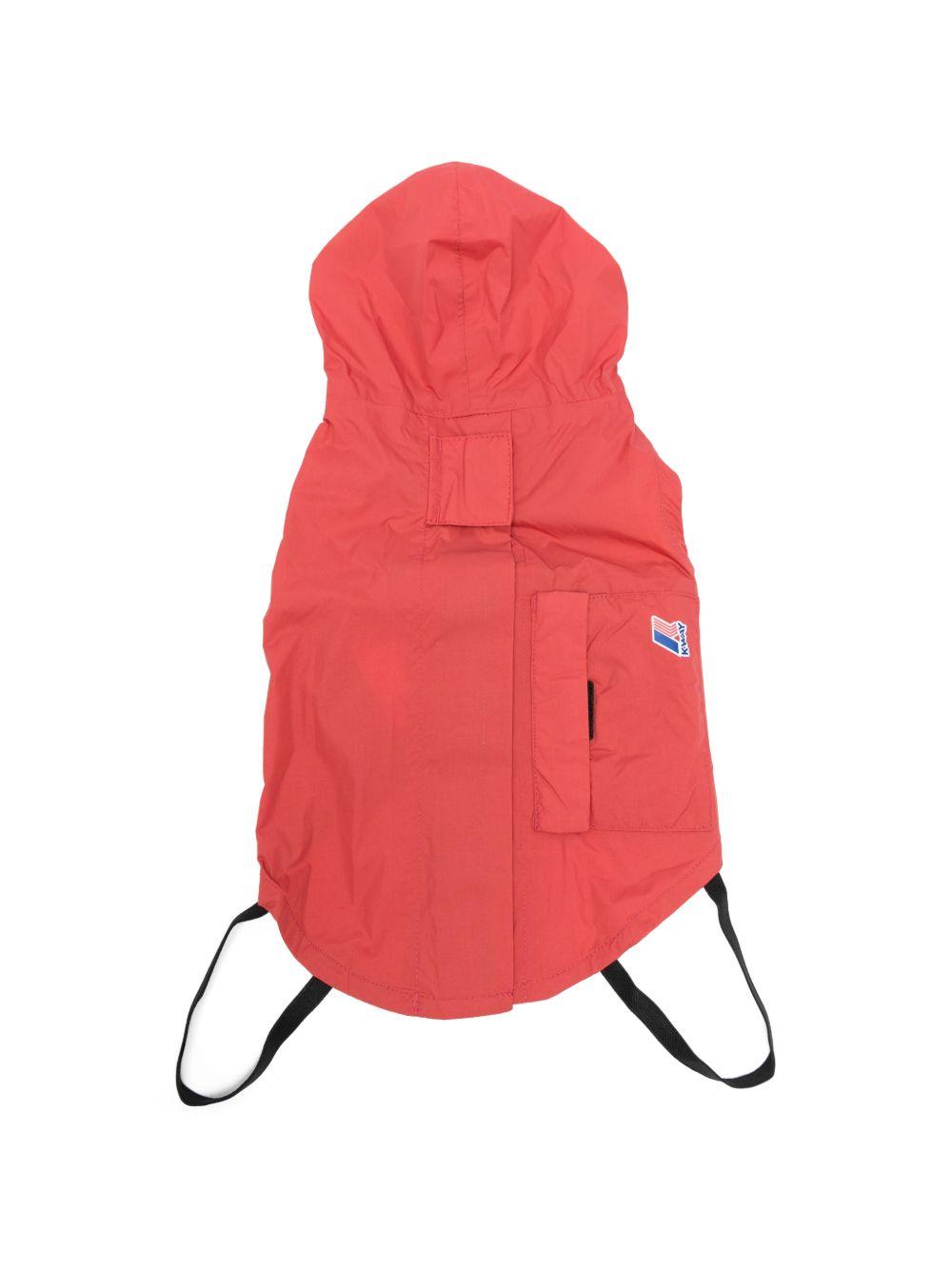 Impermeabile per cani K-Way Kids rosso a righe K8134WW 703 K-WAY KIDS 
