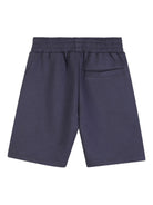Shorts da bambino Givenchy Kids grigio scuro con cuciture laterali H31100 061 GIVENCHY KIDS 