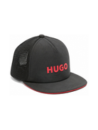 Cappello per bambino Hugo Kids nero con cinturino regolabile G01171 09B Hugo KIDS 