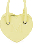 Borsa per bambina Monnalisa gialla a forma di cuore<BR/><BR/> 17G002 7069 0014 MONNALISA KIDS 
