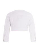 Giacca per bambina Monnalisa bianca con taschino 71G104 7124 0001 MONNALISA KIDS 