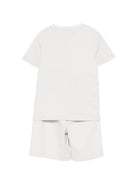 Set due pezzi per bambino John Richmond Junior grigio chiaro con dettaglio logo RBP26018CJ BLUE VAPOR JOHN RICHMOND KIDS 