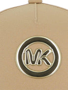 Cappello da baseball per bambina Michael Kors Kids beige con placca logo R30626 215 MICHAEL KORS KIDS 