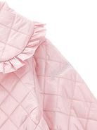 Giubbino per neonata Monnalisa rosa con design trapuntato 37G102 7027 0090 MONNALISA KIDS 
