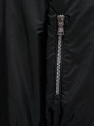 Giubbino per bambino Moncler Enfant nero con applicazione logo L19541A0003953A5E 999 MONCLER KIDS 