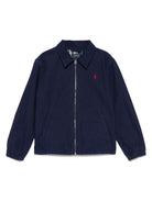 Giubbino Bayport per bambino Polo Ralph Lauren Kids blu con colletto classico 322934661 002 Ralph Lauren kids 