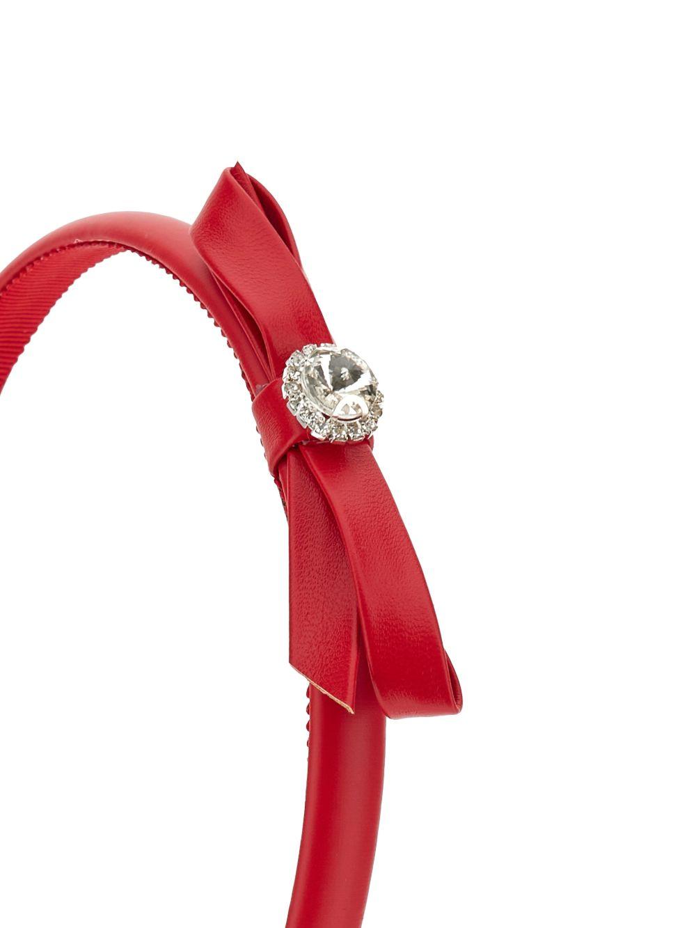 Cerchietto per bambina Monnalisa rosso con fiocco 17G005 7067 0044 MONNALISA KIDS 