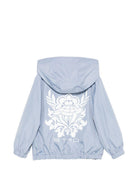 Giacca per bambino ETRO KIDS azzurro con stampa grafica e cappuccio GY2P60 N0325 603 ETRO KIDS 