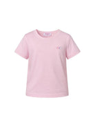 T-shirt per bambina Emilio Pucci Kids rosa con logo sul davanti PY8A81 Z3672 51E EMILIO PUCCI KIDS 