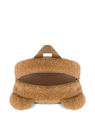 Zaino per bambini Moschino Kids marrone con motivo Teddy Bear MUX05ELIA00 20351 MOSCHINO KIDS 