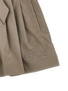 Shorts per bambina Philosophy Di Lorenzo Serafini Kids beige con pieghe I1G404 7301 0007 PHILOSOPHY KIDS 